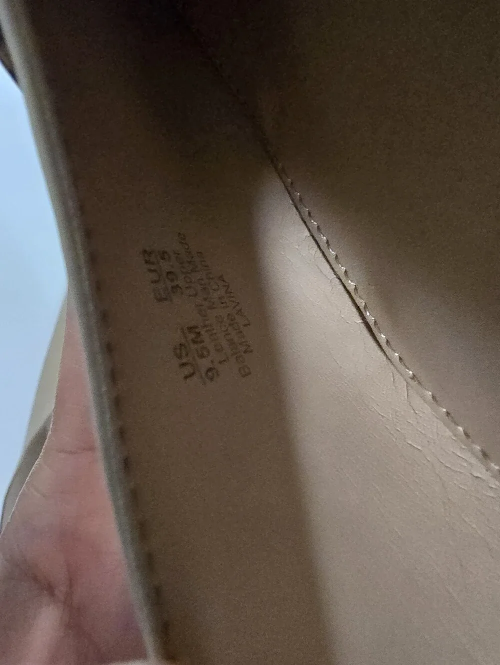Sam Edelman Mule Slide In Cream - Picture 5 of 6